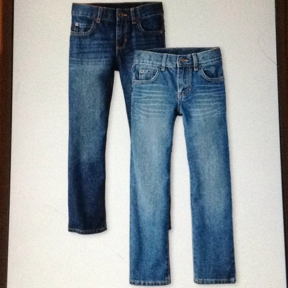 Childrens Place boys adjustable waist jeans